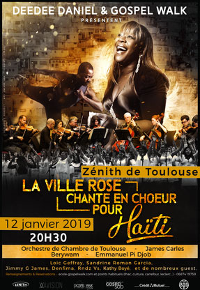 concert la ville rose chante en cœur pour Haiti